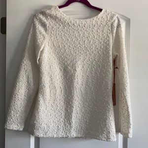 Off white dress blouse